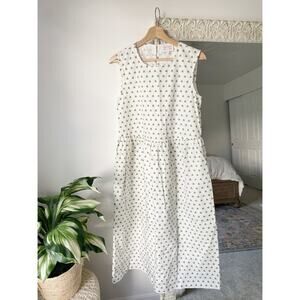 Daphne Wilde Leaf Clover Print Midi Dress